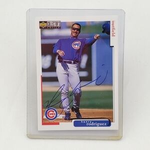HENRY Rodriguez Signed Autographed Baseball Card Upper Deck Collector's Ed #335